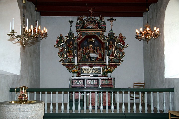 Saxild Kirkes alter