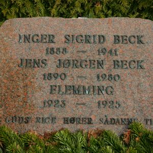 Inger Sigrid Beck, født Asmundsen